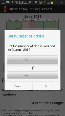 Stop Drinking Alcohol android App screenshot 0