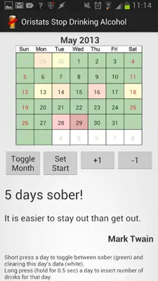 Stop Drinking Alcohol android App screenshot 3